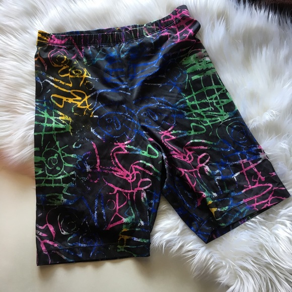 vintage spandex shorts